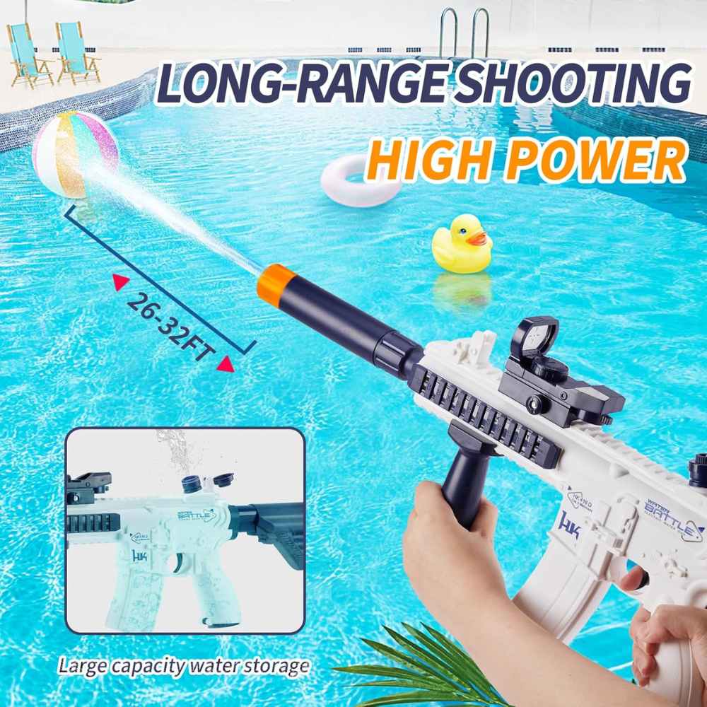 M416 Delta Force Toy Gun Set with Revolver & Accessories for Kids