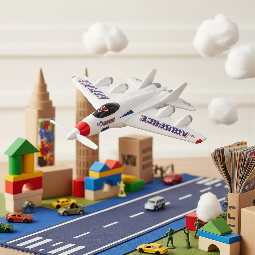 171 Airforce: Propeller Fighter Jet Toy for High-Flying Adventures