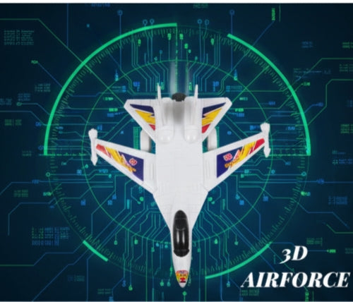 3D Airforce: Sleek Fighter Jet Toy for High-Speed Aerial Missions