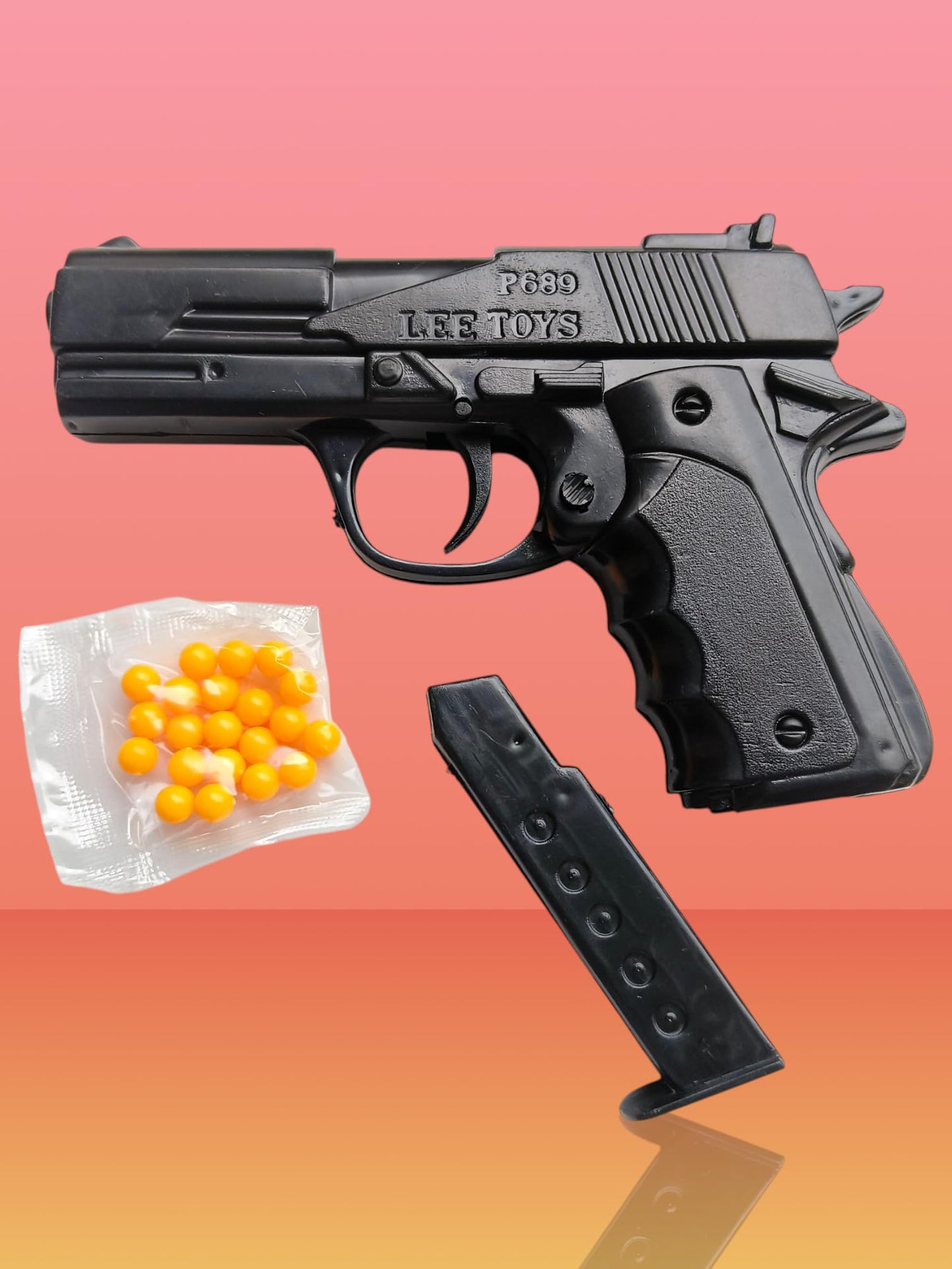 0M68 Gun: Adventure Ready Toy with Safe Play Pellets for Kids