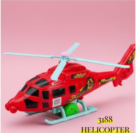 3188 Helicopter: Mighty Red "Fire Fighter Hawk" Toy Chopper for Rescue Missions