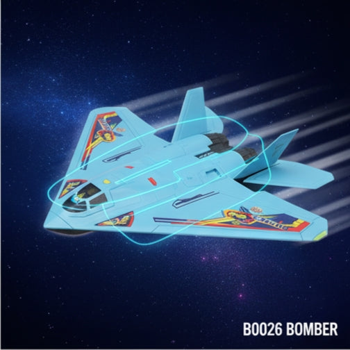 B0026 Bomber: Stealth Fighter Jet Toy for Top-Secret Aerial Missions