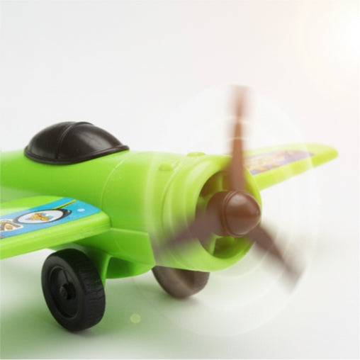 KINGFISHER: Vibrant Green Propeller Plane Toy for Classic Flying Adventures