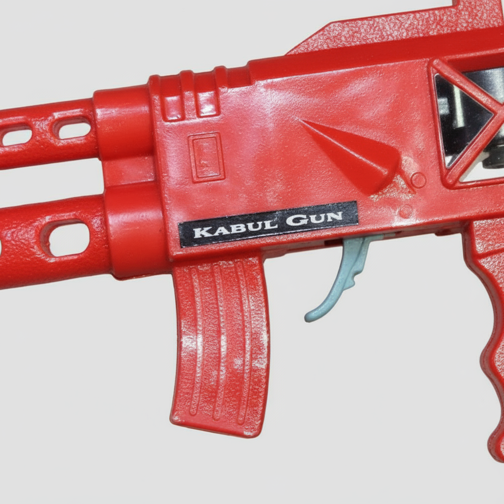 Kabul Gun: Classic Red Toy Rifle for Exciting Adventure Play