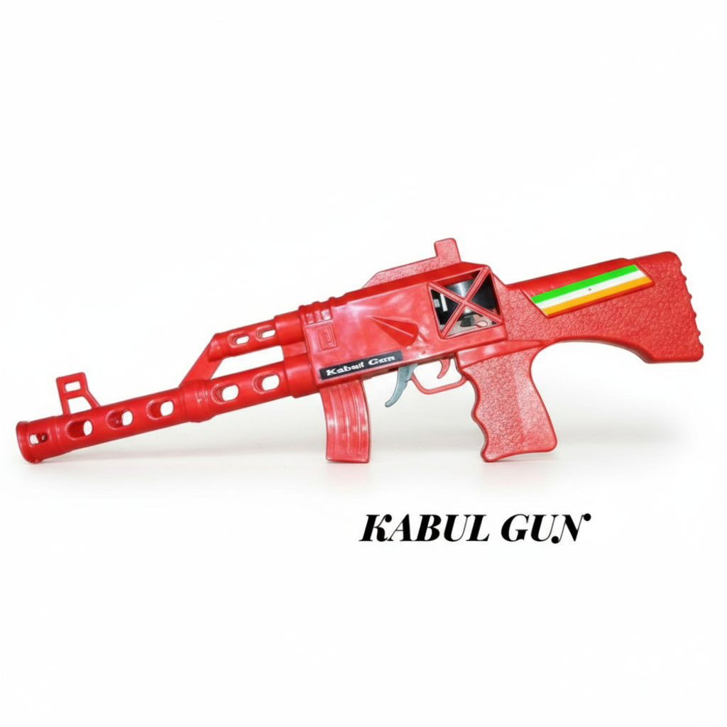 Kabul Gun: Classic Red Toy Rifle for Exciting Adventure Play